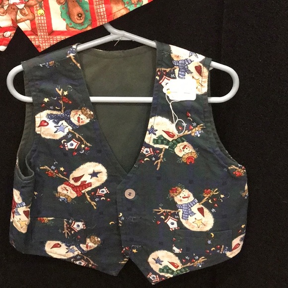 Christmas vests for boys - Picture 3 of 3